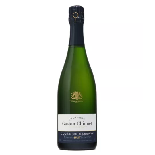 Bottle of Champagne Gaston Chiquet Cuvée de Réserve Premier Cru - blend of Pinot Meunier, Chardonnay and Pinot Noir