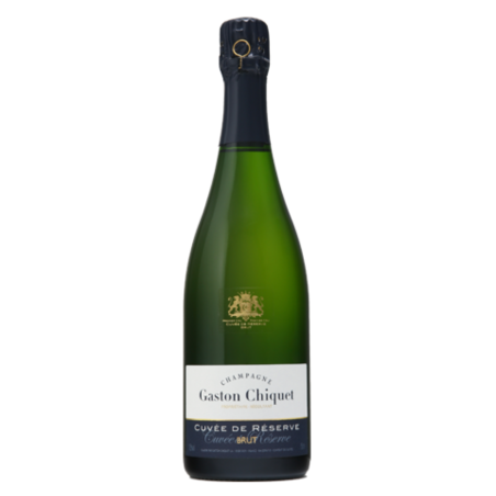 Bottle of Champagne Gaston Chiquet Cuvée de Réserve Premier Cru - blend of Pinot Meunier, Chardonnay and Pinot Noir