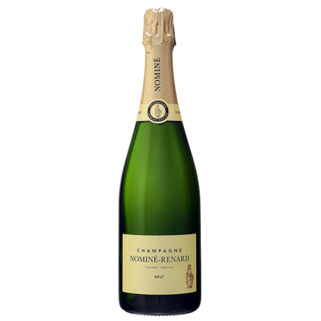 Bottle of Champagne Nominé-Renard Brut - Harvesting-Handling in Champagne, blend of Chardonnay, Pinot Noir, Pinot Meunier
