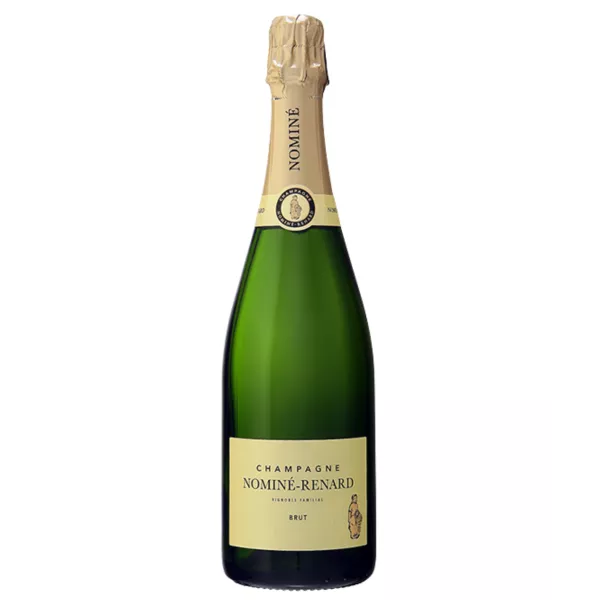 Bottle of Champagne Nominé-Renard Brut - Harvesting-Handling in Champagne, blend of Chardonnay, Pinot Noir, Pinot Meunier