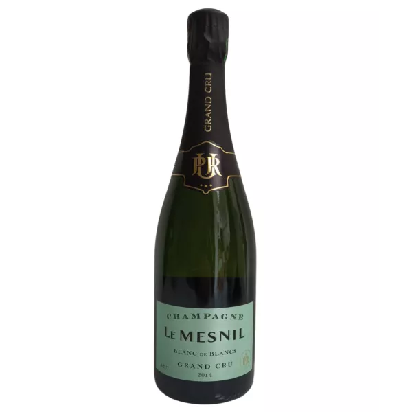 Bottle of Champagne Le Mesnil Vintage 2014 Blanc de Blancs Grand Cru