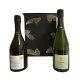 Boxed set Champagne de vigneron Boivin 1 er Cru brut and vintage 2020