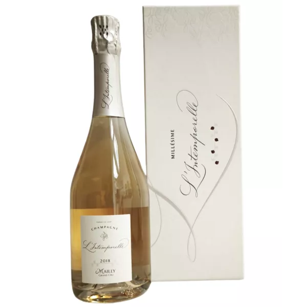 Bottle of Champagne Mailly Grand Cru L'Intemporelle Brut 2018
