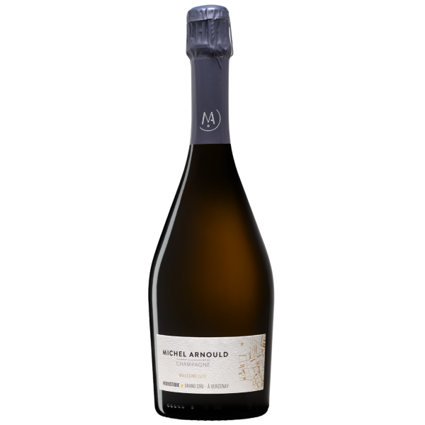 Bottle of Champagne Michel Arnould Heuristique 2019, Grand Cru, front view