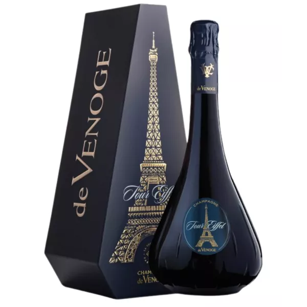 De Venoge Champagne Tour Eiffel: Sophisticated Shine