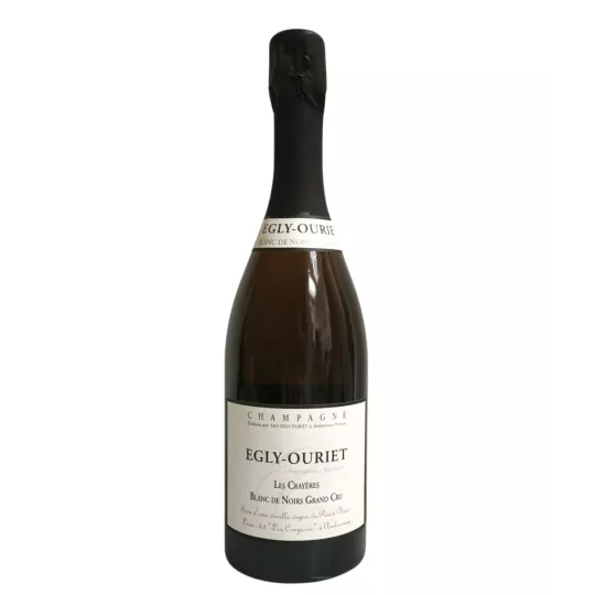 Bottle of Egly-Ouriet Les Crayères Blanc de Noirs Grand Cru Ambonnay Extra-Brut Champagne
