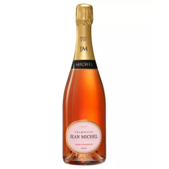 Jean Michel Rosé Kosher Champagne – Extra-Brut, 2018 Vintage