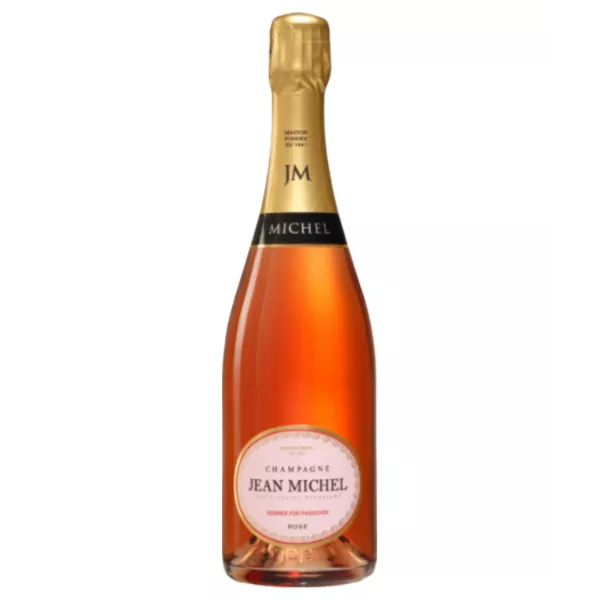 Jean Michel Rosé Kosher Champagne – Extra-Brut, 2018 Vintage