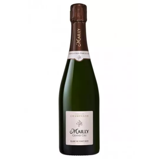 Bottle of Champagne Mailly Grand Cru Blanc de Pinot Noir 100% Pinot Noir