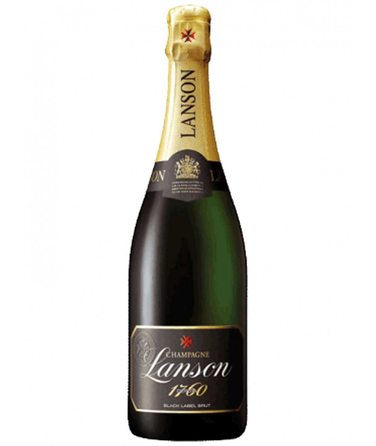 Champagne Lanson Black Label Brut - A masterpiece of elegance and heritage for champagne lovers