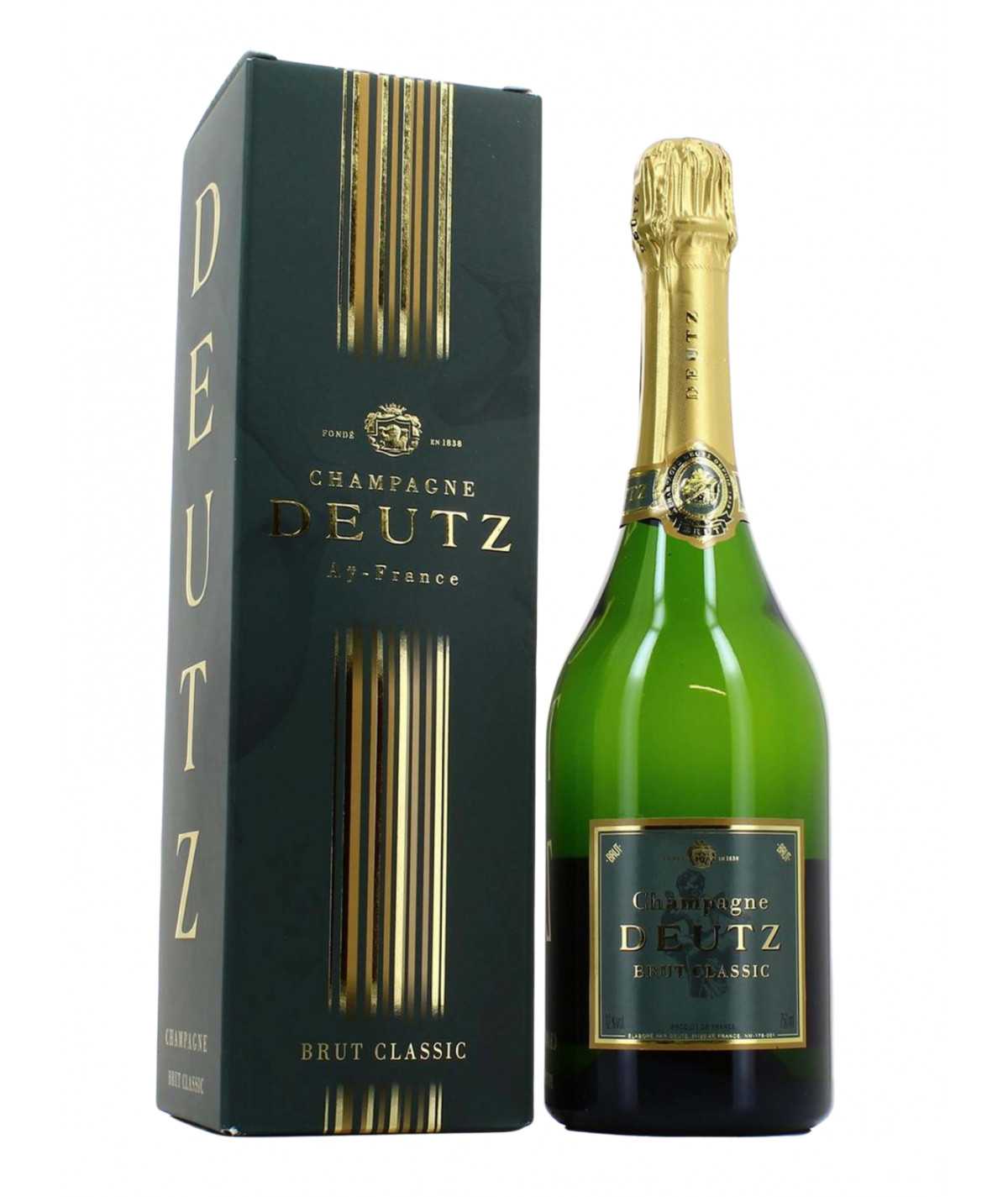 Champagne DEUTZ Brut Classic with Case - Bottle