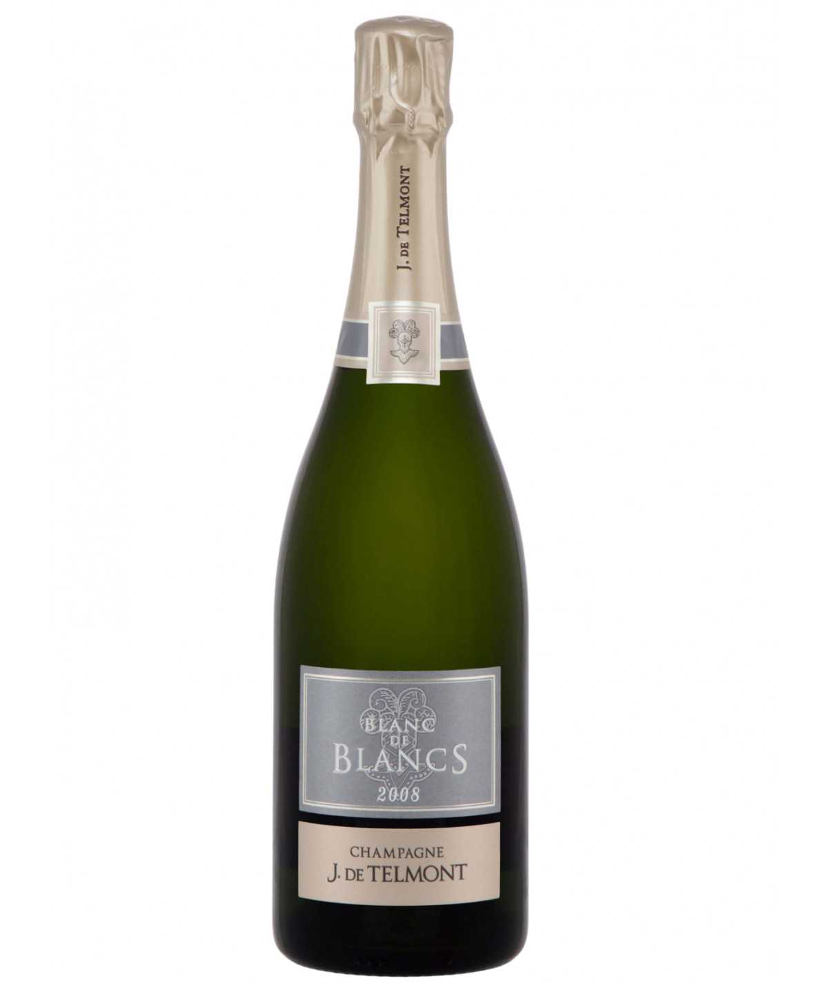 J. DE TELMONT Champagne Blanc De Blancs 2008 vintage