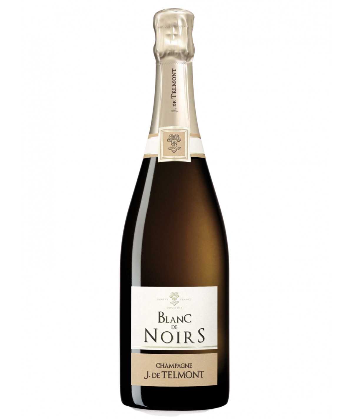 J. DE TELMONT Champagne Blanc de Noirs Brut 2013 vintage