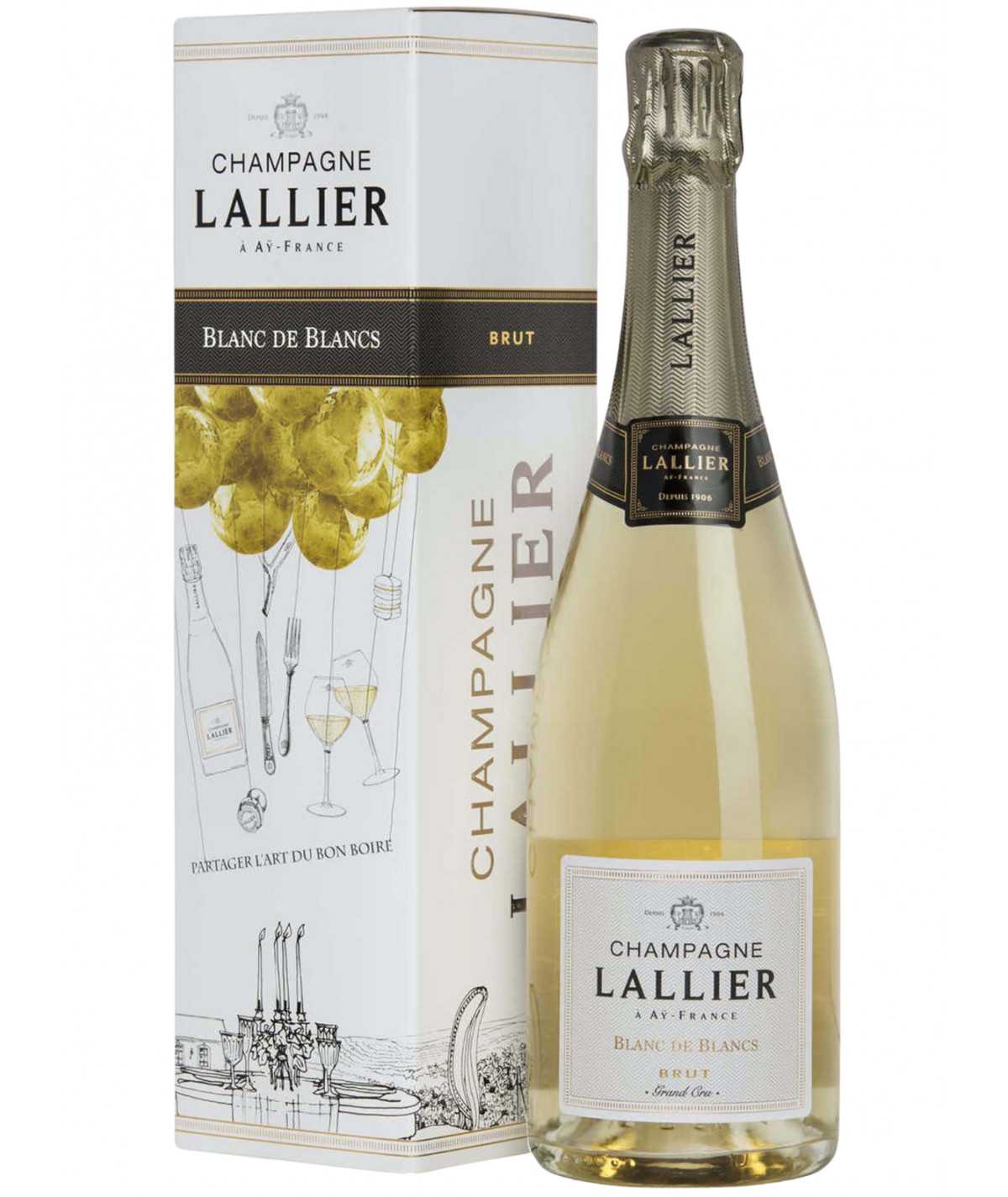 LALLIER Champagne Blanc de Blancs Grand Cru