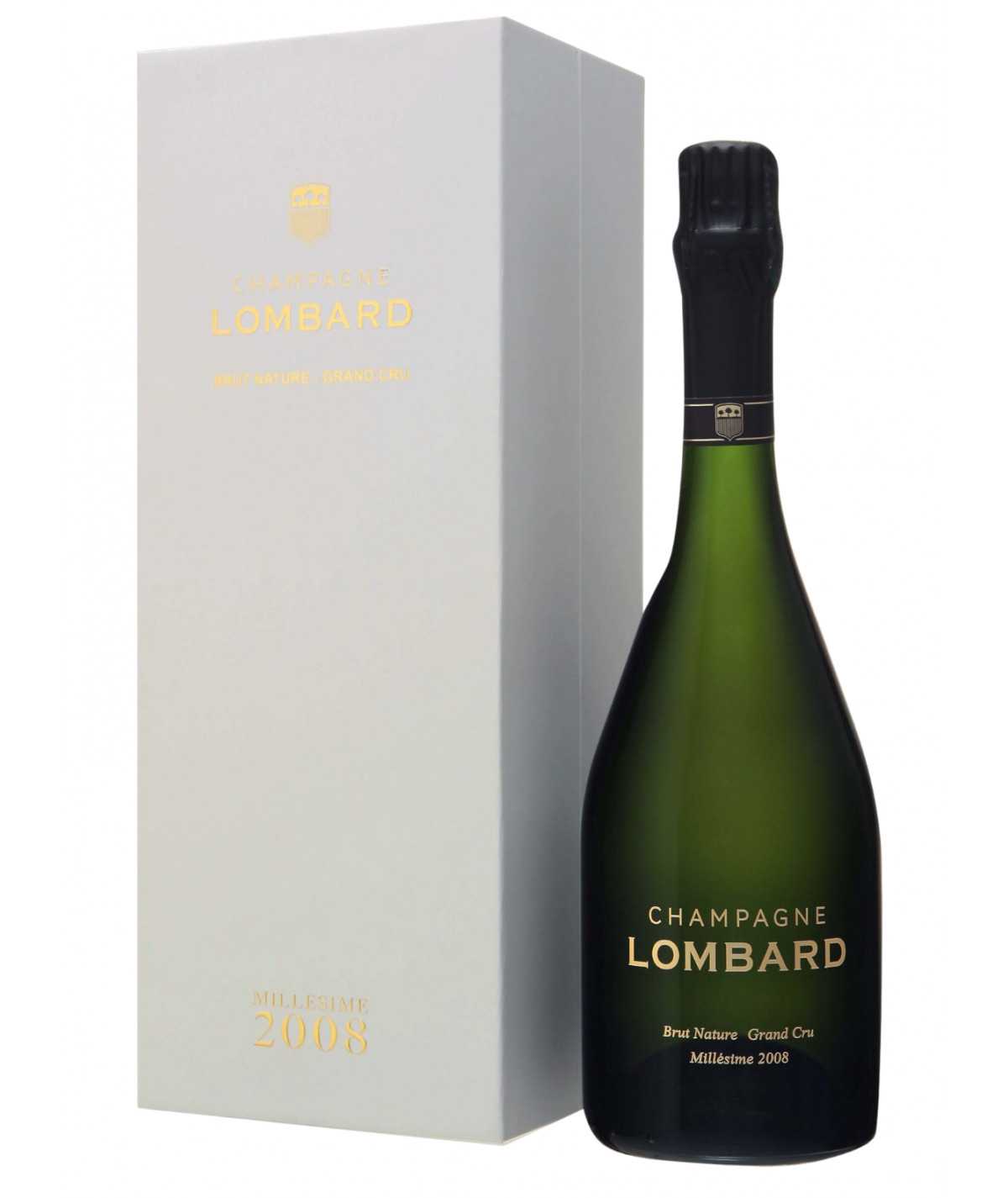 LOMBARD Champagne Brut Nature Grand Cru 2008 vintage