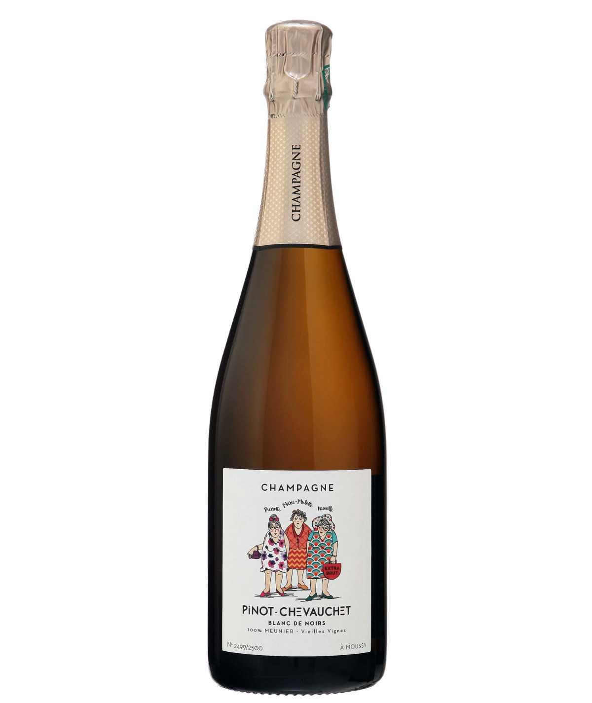 PINOT CHEVAUCHET Champagne Blanc De Noirs Vieilles Vignes Extra Brut