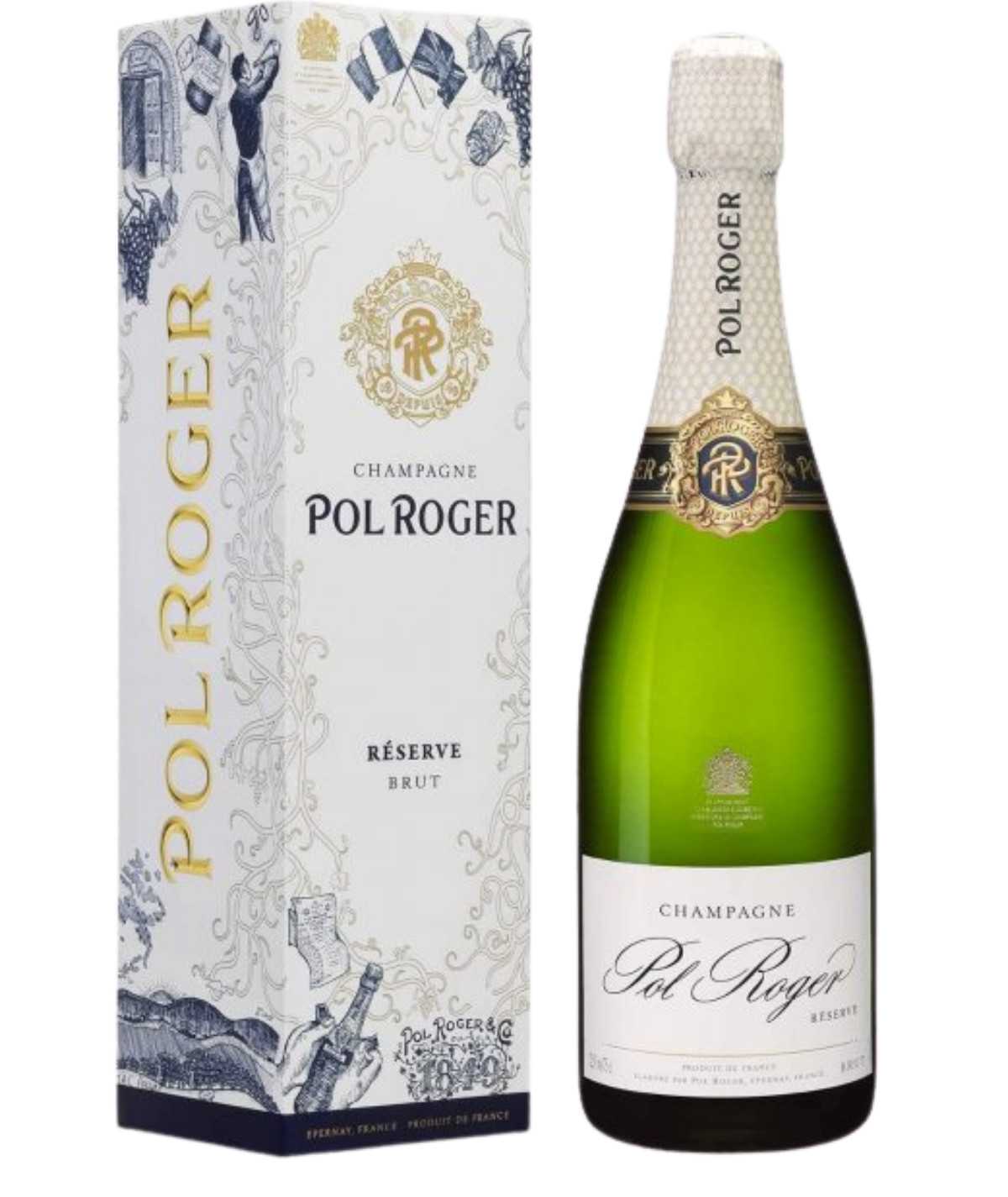 oversøisk Begå underslæb udtryk Buy Online POL ROGER Champagne Réserve Brut