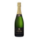 Magnum Champagne Claude Cazals Carte d'Or Grand Cru bottle, black and gold label, front view