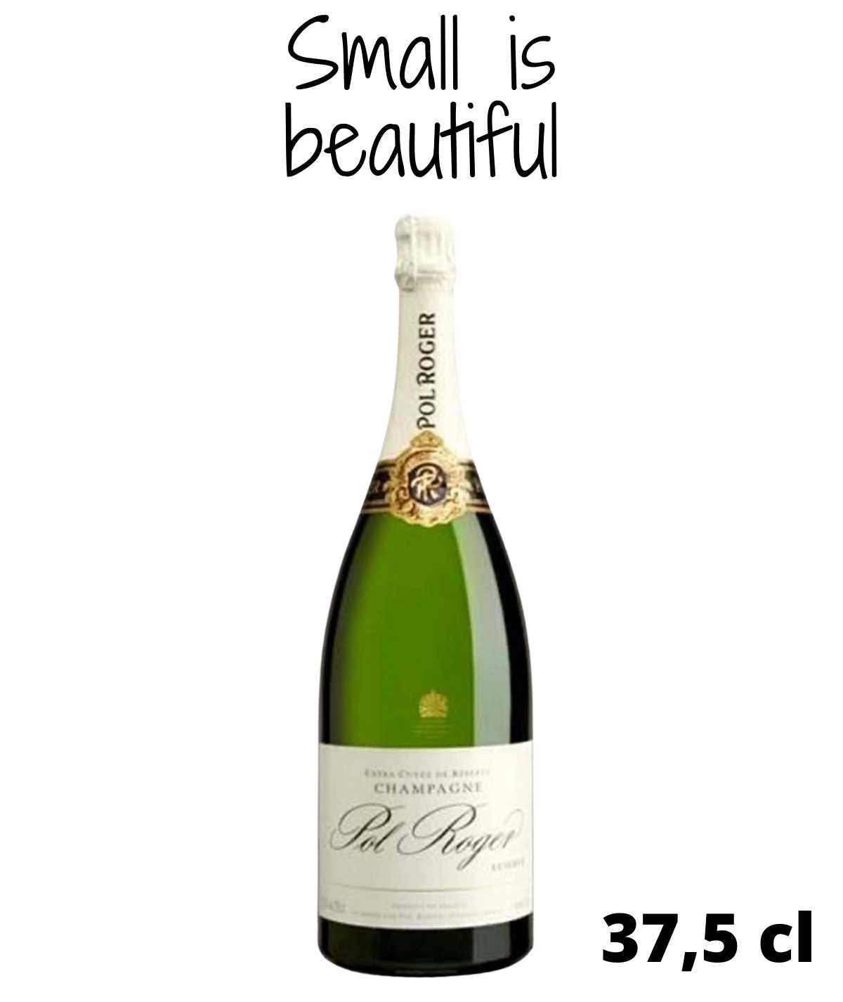 Half Bottle of POL ROGER Champagne Reserve Brut