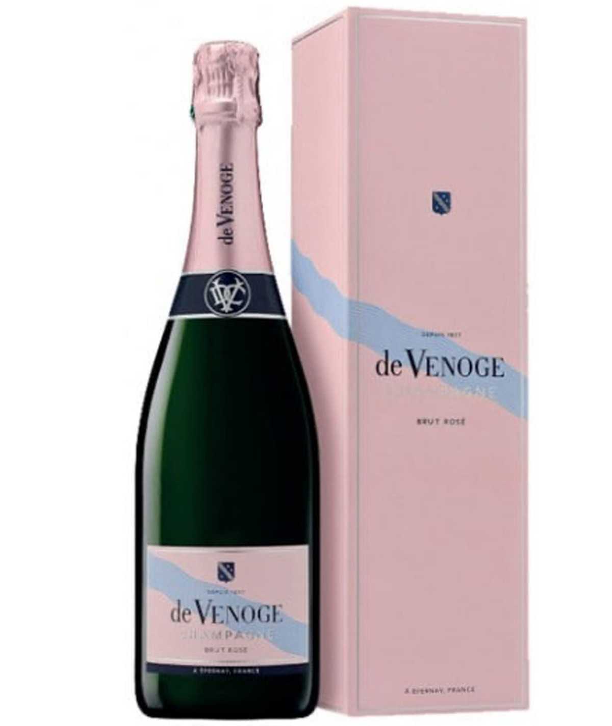 DE VENOGE Cordon Bleu Rosé Champagne