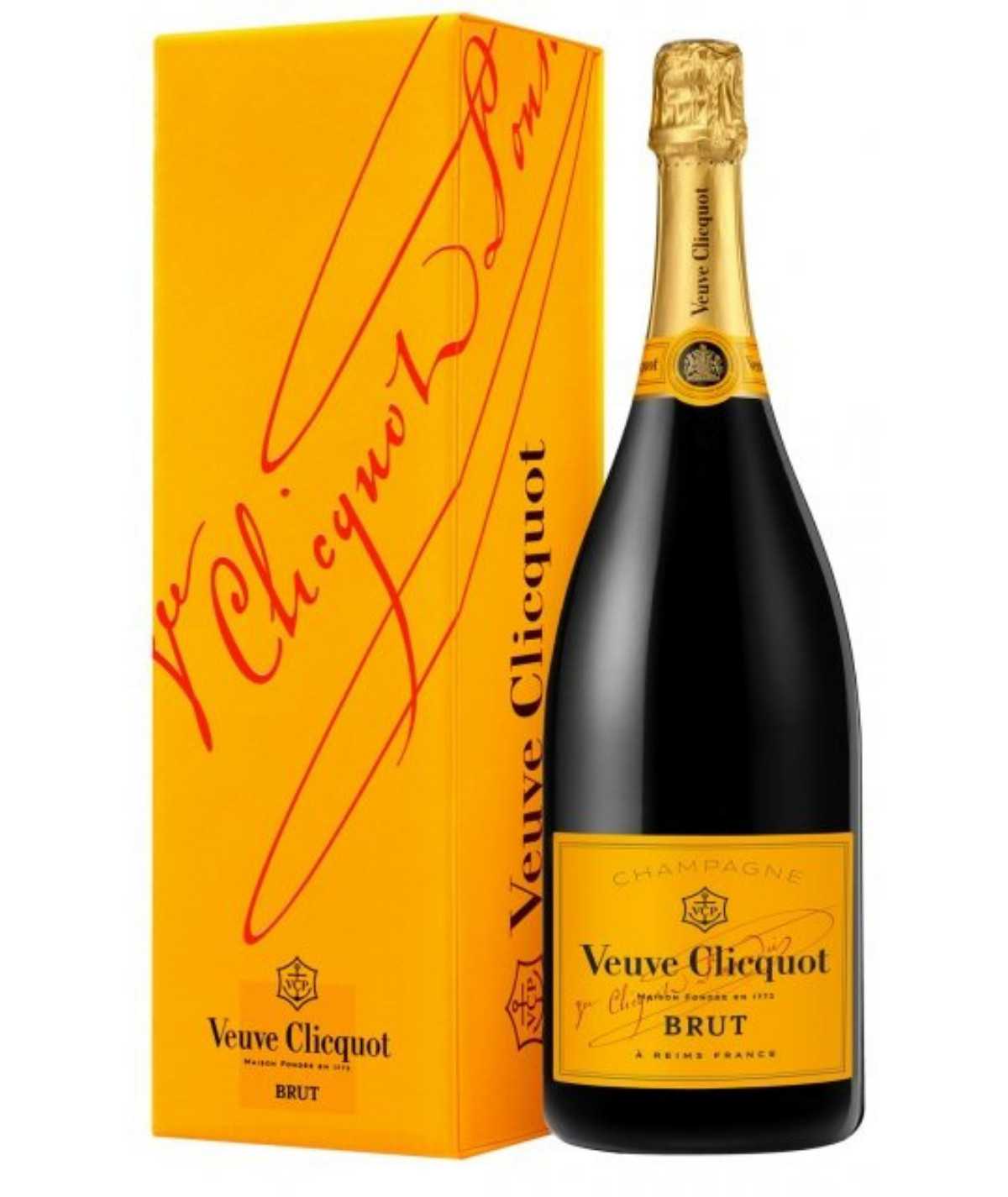 VEUVE CLICQUOT BRUT YELLOW LABEL 1.5 LITER (MAGNUM)