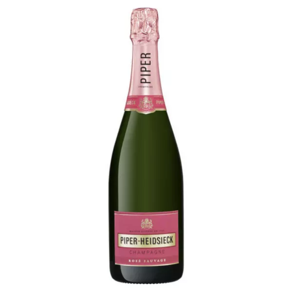 Bottle of Champagne Piper-Heidsieck Rosé Sauvage - brut rosé Pinot Noir