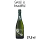 Half-bottle of Champagne Baron Dauvergne Fine Fleur Blanc de Noirs, front view