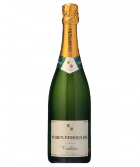 Discover the essence of refinement with VOIRIN-DESMOULINS Brut Tradition champagne.