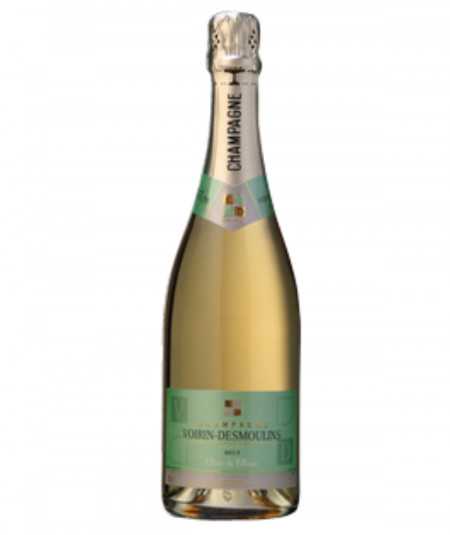 Bottle of Champagne of Excellence Blanc de Blancs le VOIRIN-DESMOULINS Brut Grand Cru
