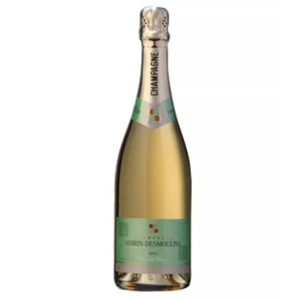 Bottle of Champagne of Excellence Blanc de Blancs le VOIRIN-DESMOULINS Brut Grand Cru