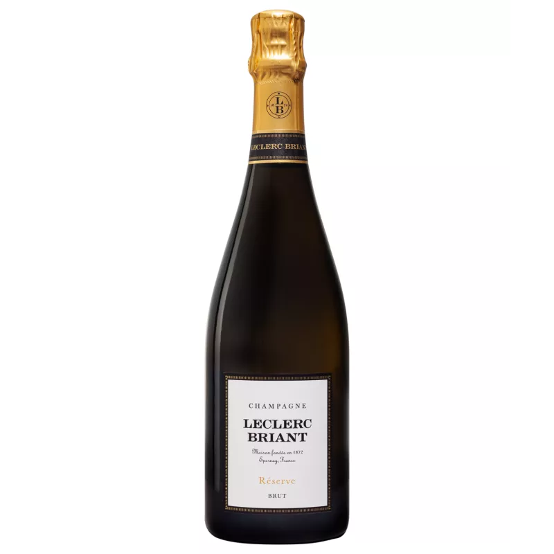 Champagne Leclerc Briant Reserve Brut, Biodynamic quality.