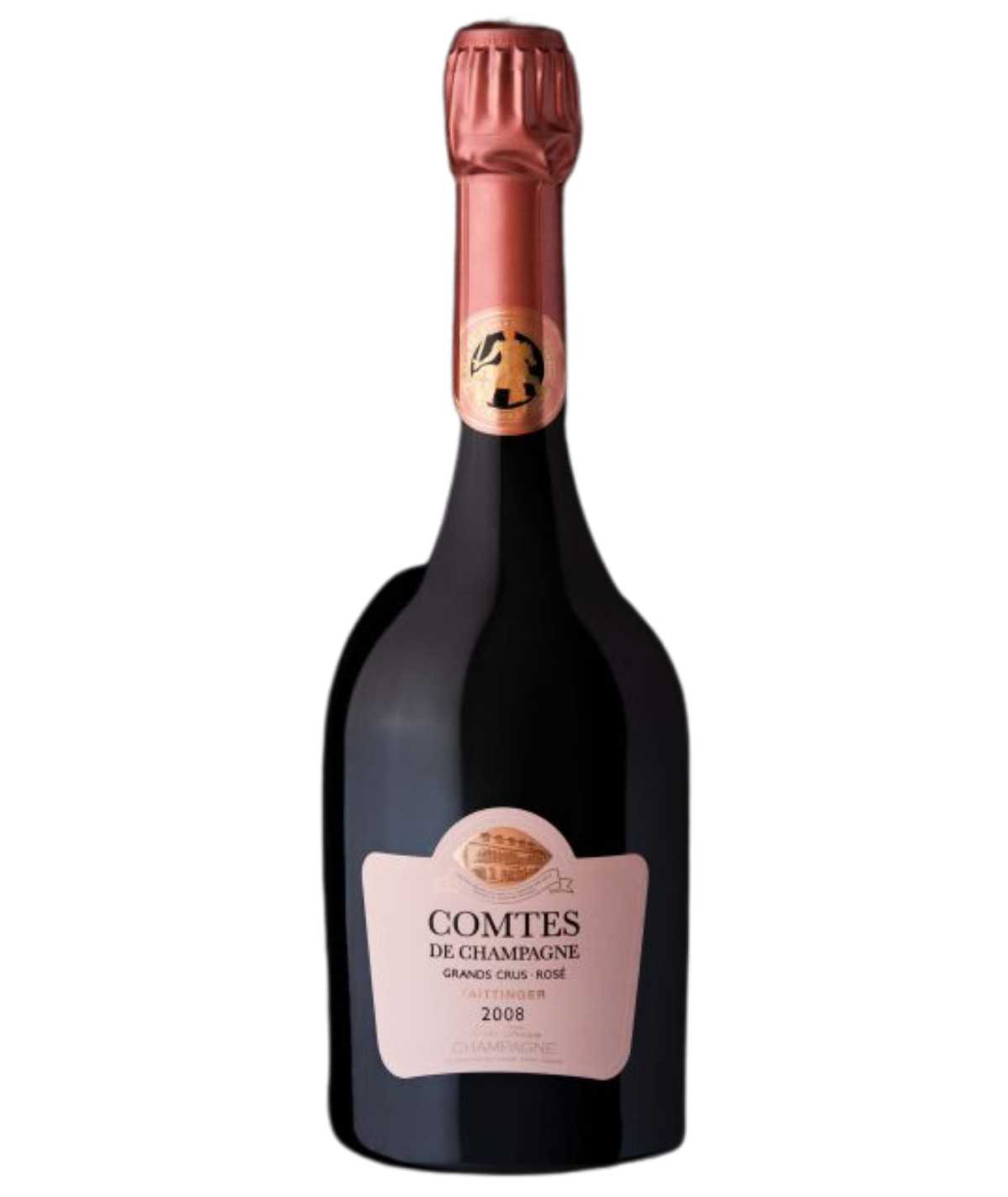 TAITTINGER champagne 2008 vintage Comtes de Champagne Rosé