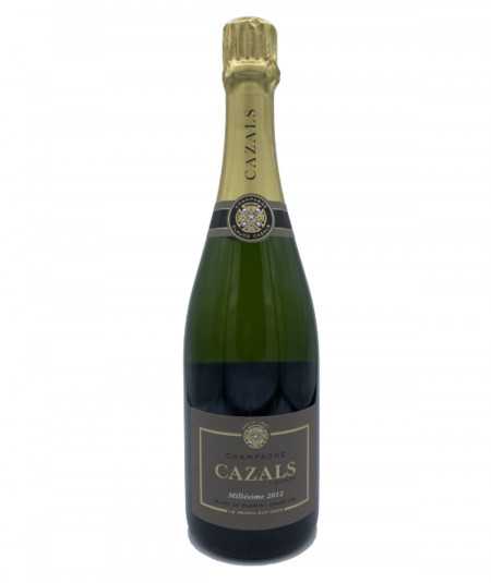 CAZALS champagne 2012 vintage Blanc de Blancs Grand Cru