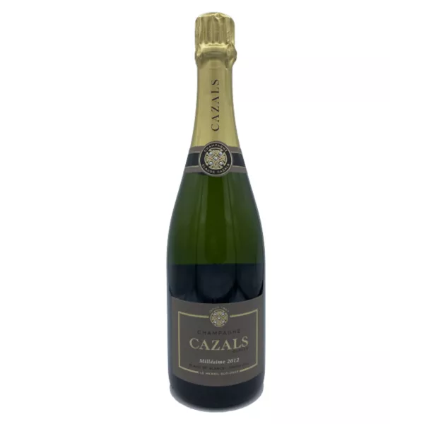 CAZALS champagne 2012 vintage Blanc de Blancs Grand Cru