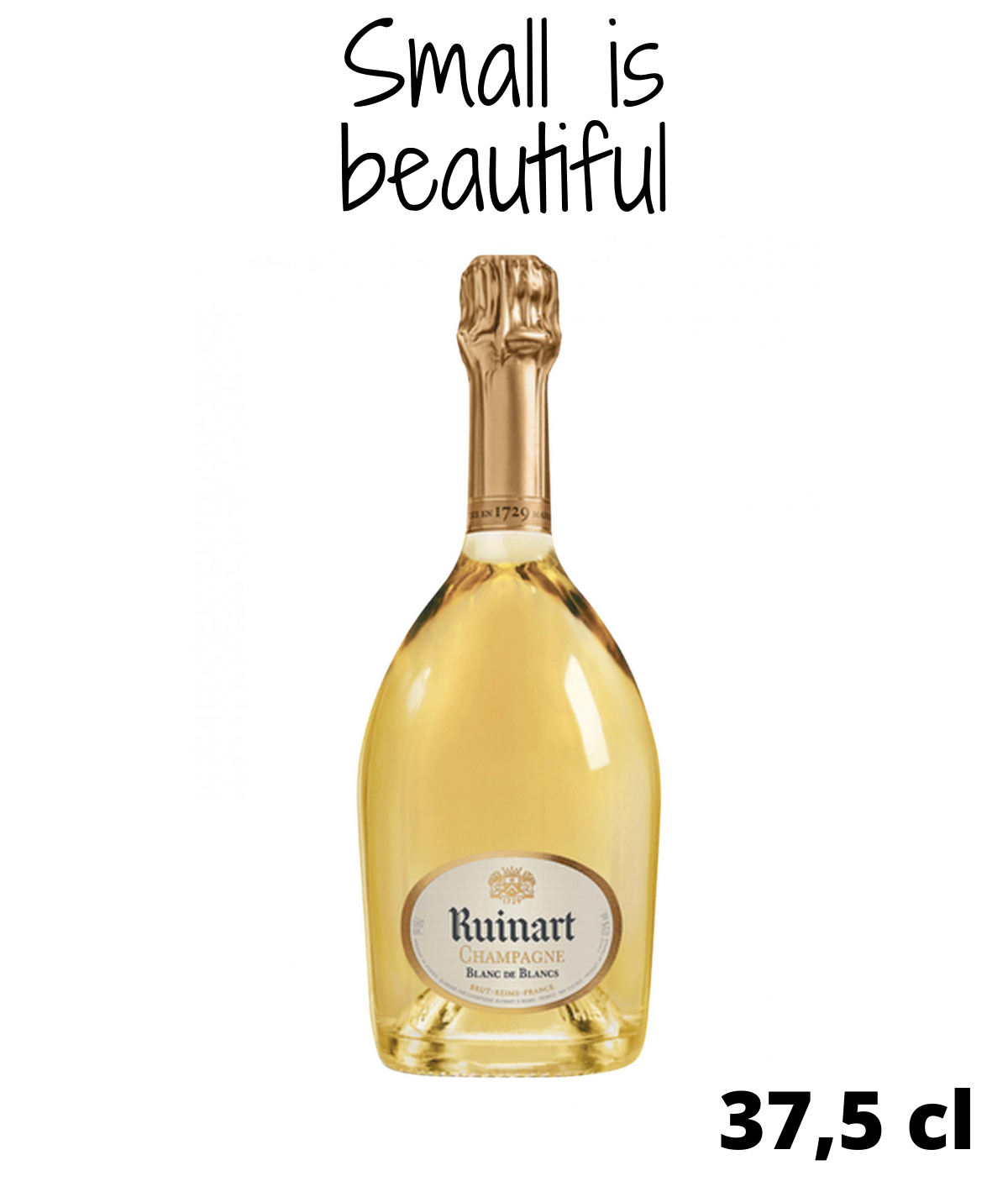 Half Bottle of Champagne RUINART Blanc De Blancs