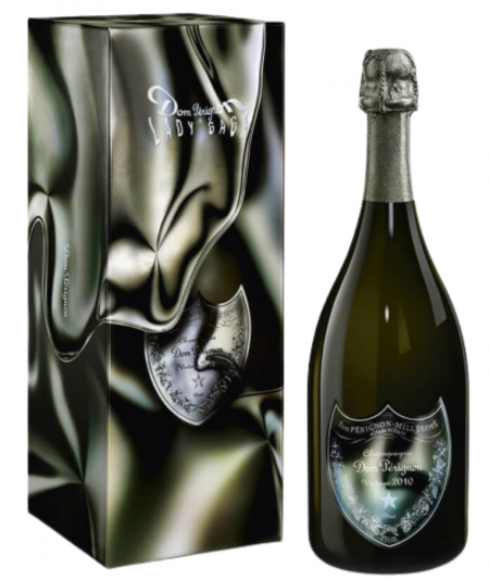 DOM PERIGNON champagne Limited Edition Lady Gaga 2010 vintage