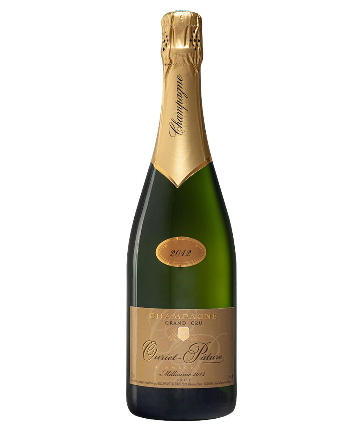 OURIET-PATURE champagne Grand Cru 2012 vintage