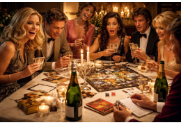 Champagne & Suspense: The Ultimate Murder Mystery Dinner Game