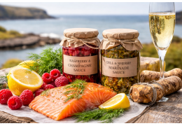 Artisanal Flavours from the Islands with a Raspberry & Champagne Twist